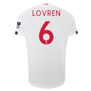 Maglia Liverpool NO.6 Lovren Away 2019/20 Bianco