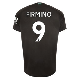 Maglia Liverpool NO.9 Firmino Terza 2019/20 Nero