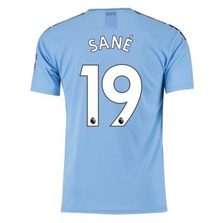 Maglia Manchester City NO.19 Sane Home 2019/20 Blu