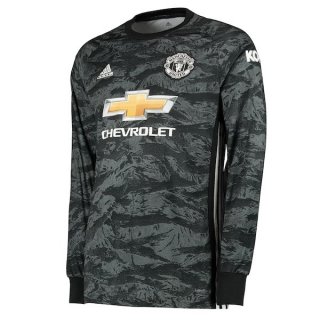 Maglia Manchester United ML Portiere 2019/20 Grigio