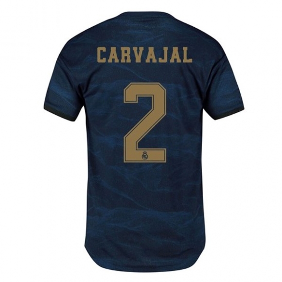Maglia Real Madrid NO.2 Carvajal Away 2019/20 Blu
