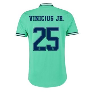 Maglia Real Madrid NO.25 Vinicius JR. Terza 2019/20 Verde