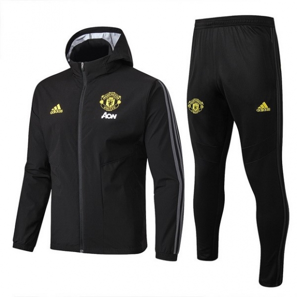 Giacca a vento Manchester United Set Completo 2019/20 Nero