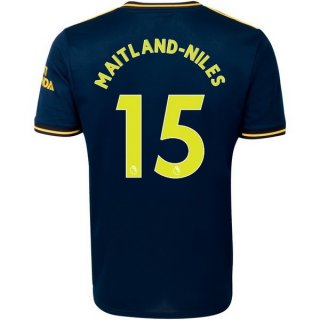 Maglia Arsenal NO.15 Maitland Niles Terza 2019/20 Blu
