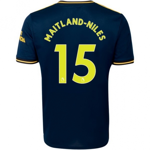 Maglia Arsenal NO.15 Maitland Niles Terza 2019/20 Blu