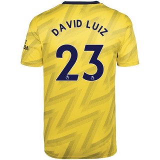 Maglia Arsenal NO.23 David Luiz Away 2019/20 Giallo