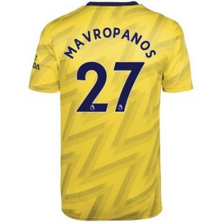 Maglia Arsenal NO.27 Mavropanos Away 2019/20 Giallo