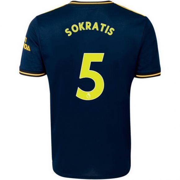 Maglia Arsenal NO.5 Sokratis Terza 2019/20 Blu