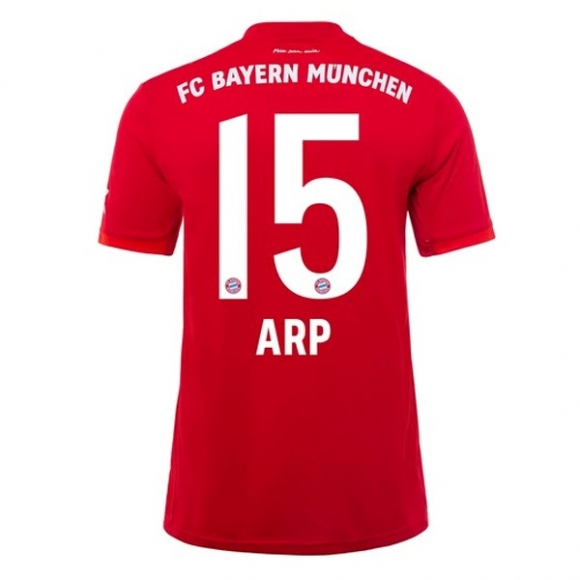 Maglia Bayern Munich NO.15 ARP Home 2019/20 Rosso