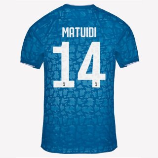 Maglia Juventus NO.14 Matuidi Terza 2019/20 Blu