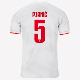 Maglia Juventus NO.5 Pjanic Away 2019/20 Grigio Bianco