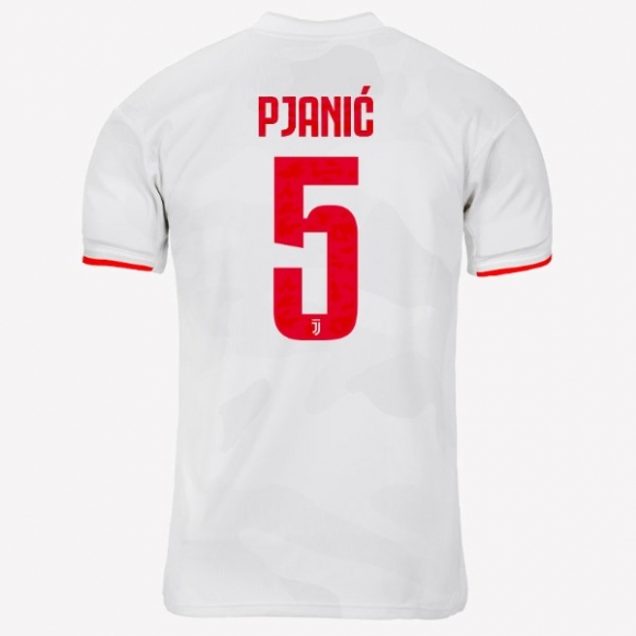 Maglia Juventus NO.5 Pjanic Away 2019/20 Grigio Bianco