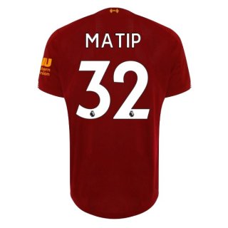 Maglia Liverpool NO.32 Matip Home 2019/20 Rosso