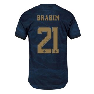 Maglia Real Madrid NO.21 Brahim Away 2019/20 Blu