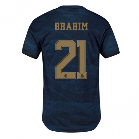 Maglia Real Madrid NO.21 Brahim Away 2019/20 Blu