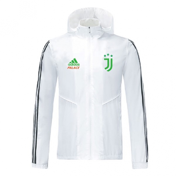 Giacca A Vento Juventus 2019/20 Bianco Verde