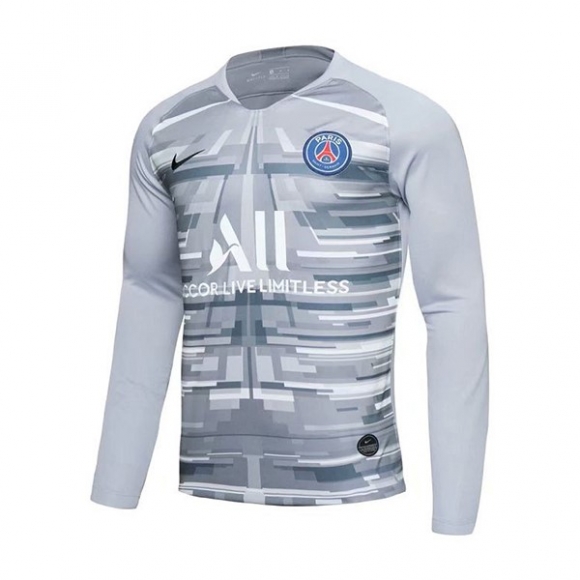 Maglia Paris Saint Germain Home Ml Portiere 2019/20 Grigio