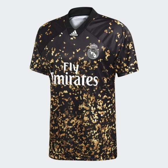 Maglia Real Madrid Ea Sport 2019/20 Giallo Nero