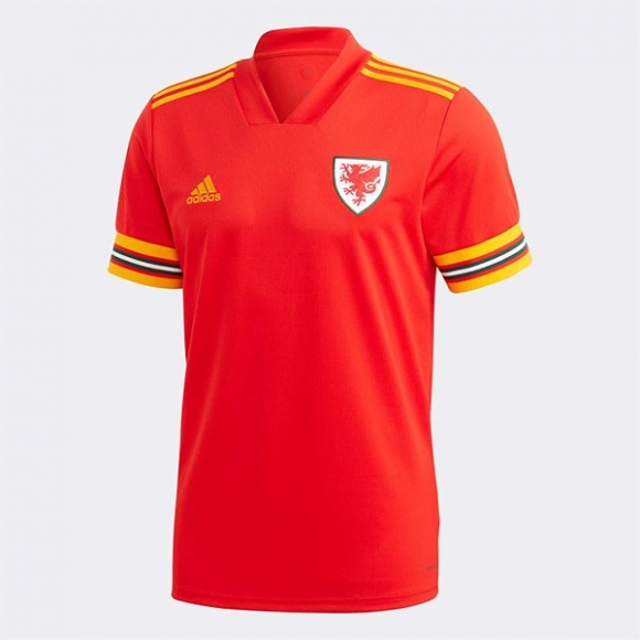 Maglia Galles Home 2020 Rosso