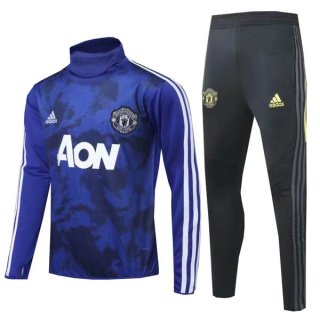 Giacca Manchester United 2019/20 Blu Nero Bianco