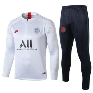 Giacca Paris Saint Germain 2019/20 Bianco Blu Rosso