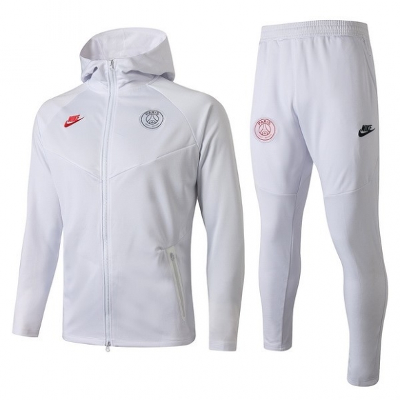 Giacca Paris Saint Germain 2019/20 Bianco Rosso