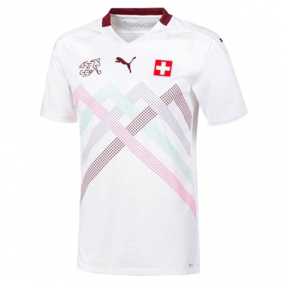 Maglia Svizzera Away 2020 Bianco