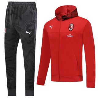 Giacca Ac Milan 2019/20 Grigio Rosso
