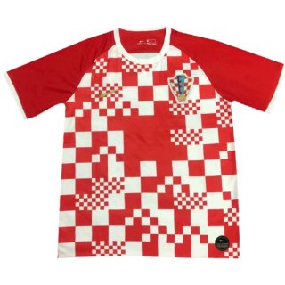 Maglia Croazia Home 2020 Rosso
