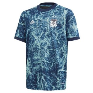 Maglia Argentina Pre Match 2020 Blu