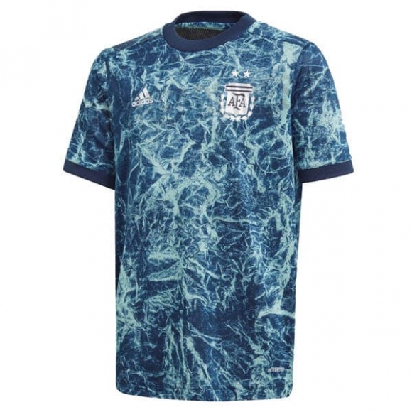 Maglia Argentina Pre Match 2020 Blu