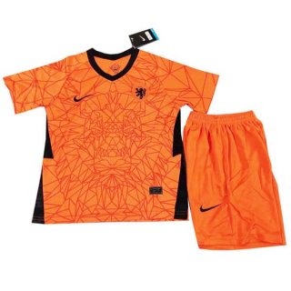 Maglia Países Bajos Home Bambino 2020 Arancione