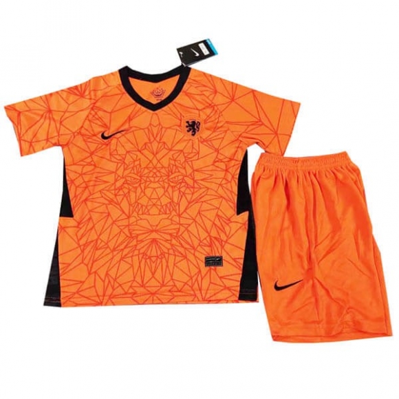 Maglia Países Bajos Home Bambino 2020 Arancione