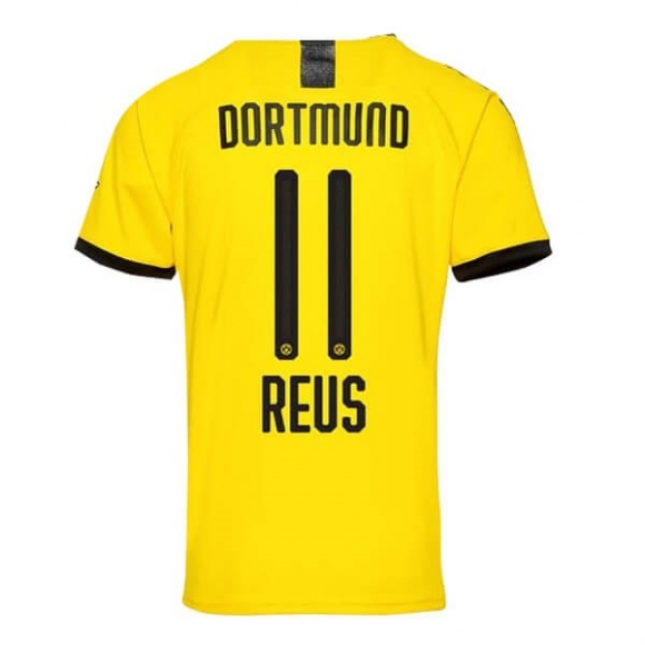 Thailandia Maglia Borussia Dortmund NO.11 Reus Home 2019/20 Giallo