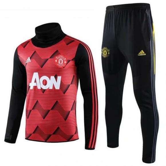 Giacca Manchester United 2019/20 Rosso Giallo Nero