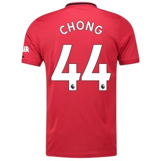 Maglia Manchester United NO.44 Chong Home 2019/20 Rosso