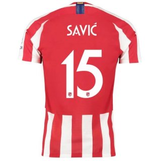 Thailandia Maglia Atlético Madrid NO.15 Savic 2019/20 Rosso