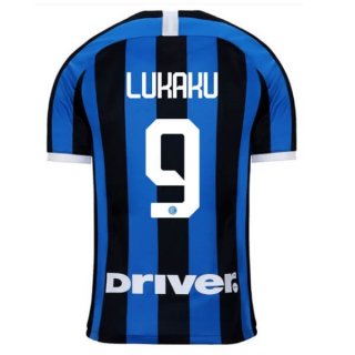 Maglia Inter Milan NO.9 Lukaku Home 2019/20 Blu