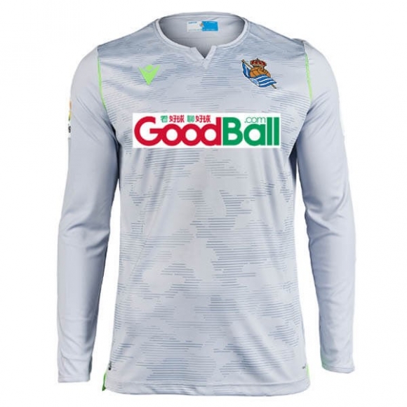 Maglia Real Sociedad Home ML Portiere 2019/20 Grigio