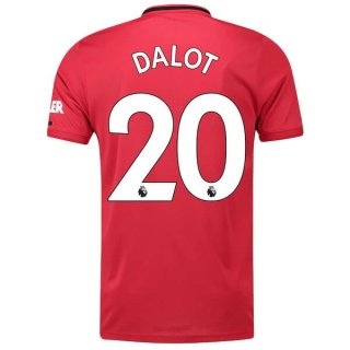 Maglia Manchester United NO.20 Dalot Home 2019/20 Rosso