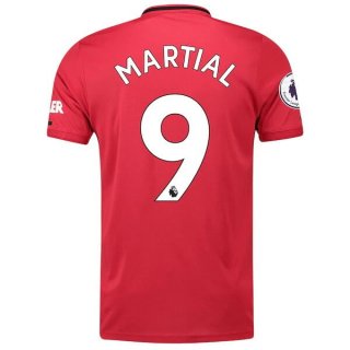 Maglia Manchester United NO.9 Martial Home 2019/20 Rosso