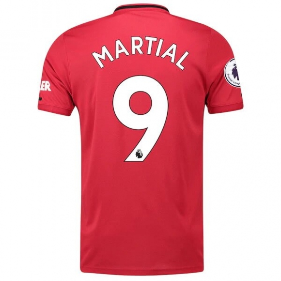 Maglia Manchester United NO.9 Martial Home 2019/20 Rosso