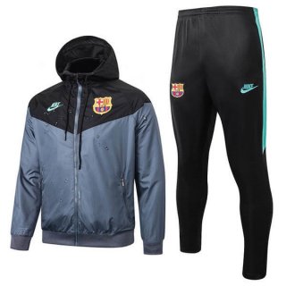 Giacca a vento Barcellona Set Completo 2019/20 Grigio