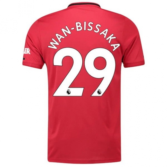 Maglia Manchester United NO.29 Wan Bissaka Home 2019/20 Rosso