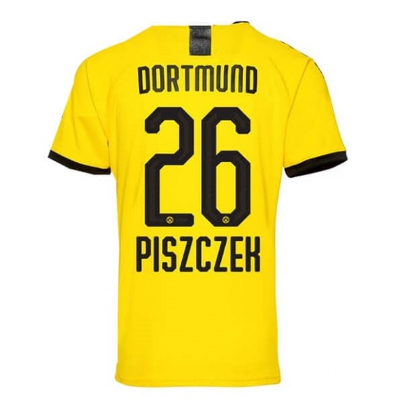 Thailandia Maglia Borussia Dortmund NO.26 Piszczek Home 2019/20 Giallo