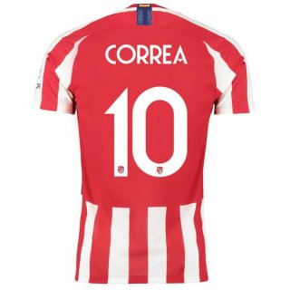 Thailandia Maglia Atlético Madrid NO.10 Correa Home 2019/20 Rosso