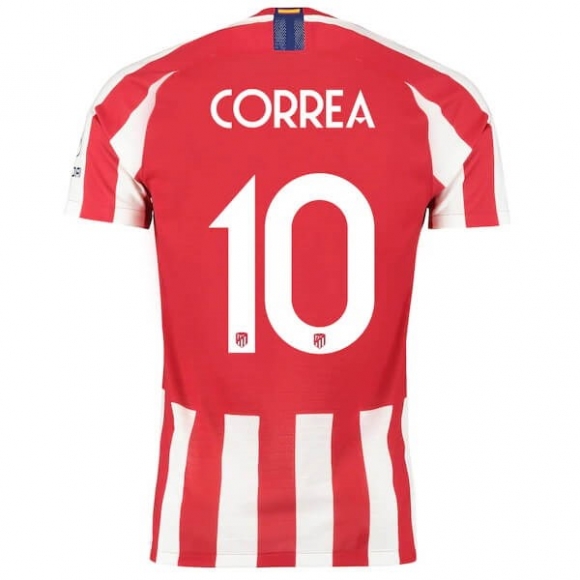 Thailandia Maglia Atlético Madrid NO.10 Correa Home 2019/20 Rosso