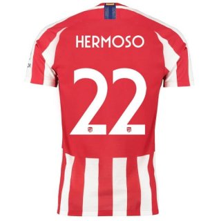 Thailandia Maglia Atlético Madrid NO.22 Hermoso 2019/20 Rosso