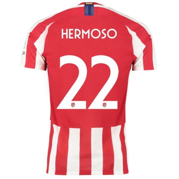 Thailandia Maglia Atlético Madrid NO.22 Hermoso 2019/20 Rosso