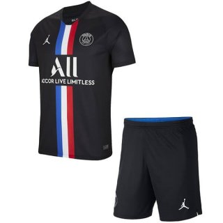 JORDAN Maglia Paris Saint Germain 4ª Bambino 2019/20 Nero
